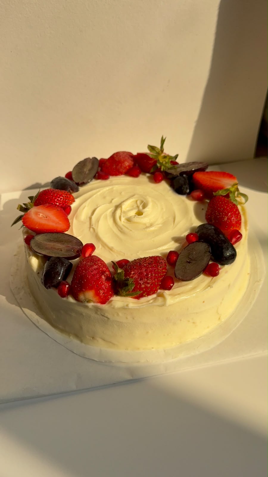 Fresh Fruit Cake